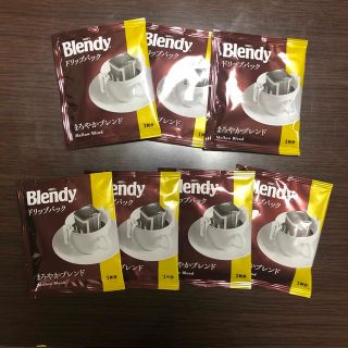 エイージーエフ(AGF)のBlendy ブレンディ　ドリップパック　7袋(コーヒー)