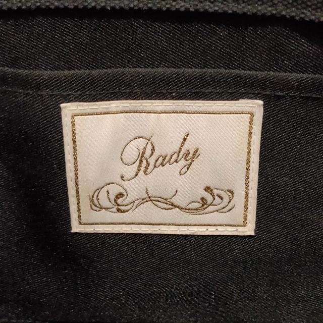 Rady(レディ) トートバッグ - 黒×シルバー 7