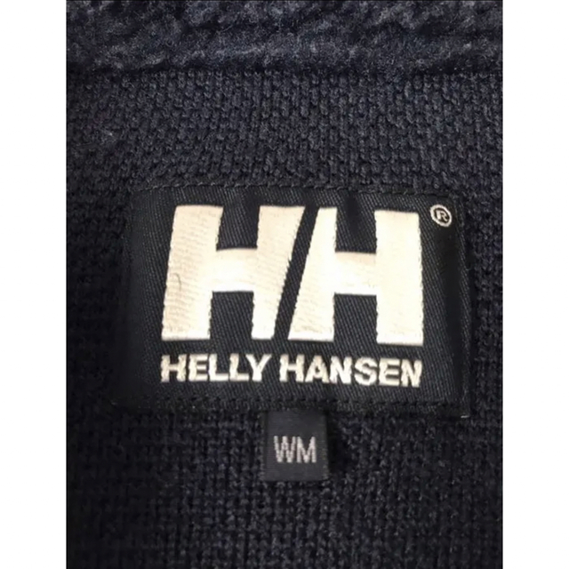 HELLY HANSEN(ヘリーハンセン)のファイバーパイルジャケット　フリース　ボアブルゾン　ネイビー レディースのジャケット/アウター(ブルゾン)の商品写真