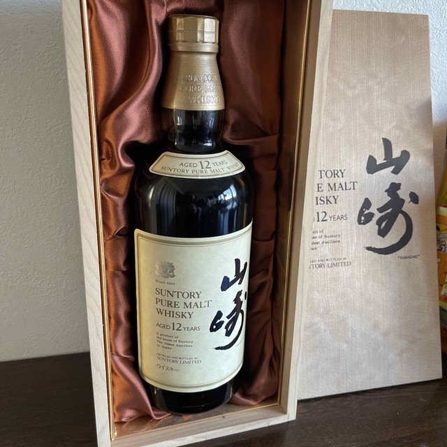 山崎12年750ml 食品/飲料/酒の酒(ウイスキー)の商品写真