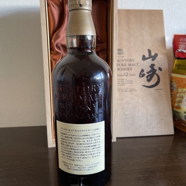 山崎12年750ml 食品/飲料/酒の酒(ウイスキー)の商品写真