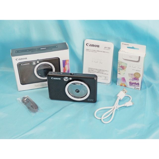 Canon - 夕月 Canon iNSPiC ZV-123 インスタントカメラプリンター