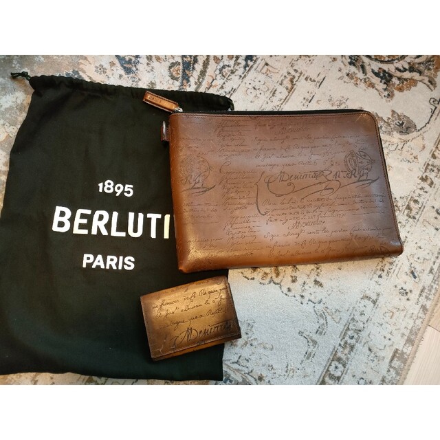 本物品質の ベルルッティ こじろう - Berluti ニノ セット 名刺入れ