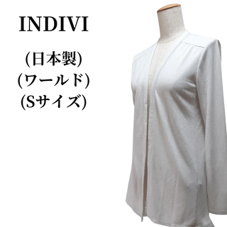 インディヴィ(INDIVI)のINDIVI インディヴィ カーディガン 匿名配送(カーディガン)