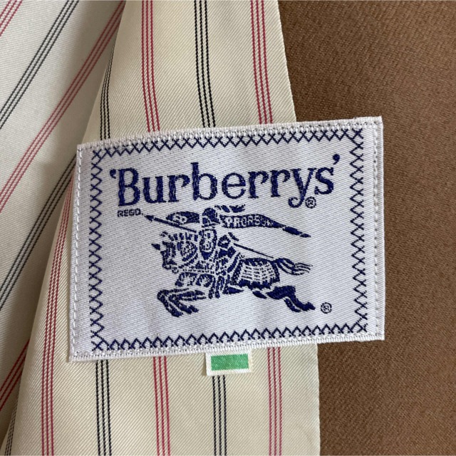 BURBERRY(バーバリー)の【希少】Burberrys ダブルテーラードジャケットキャメル金ボタン ワッペン レディースのジャケット/アウター(テーラードジャケット)の商品写真