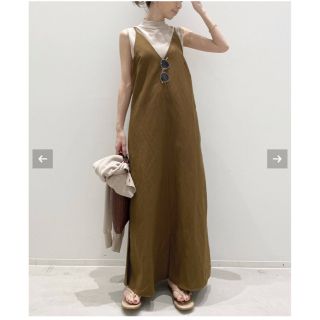 アパルトモンドゥーズィエムクラス(L'Appartement DEUXIEME CLASSE)の【KALLMEYER/カルメイヤー】LINEN SLIP DRESS(ロングワンピース/マキシワンピース)