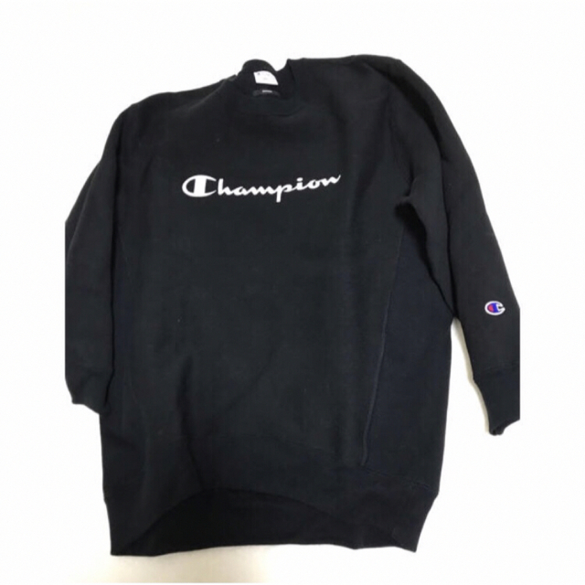 Champion - EMODA champion コラボ スウェット ブラックの通販 by 𓍯𓇠 ...