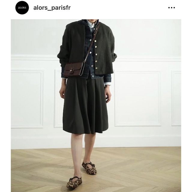 aLORS AW1 カーキ ヴァレーリア　S-M