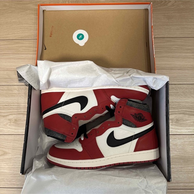 新品未使用 即納  NIKE  エアジョーダン1 HIGH Chicago