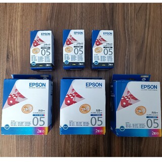 エプソン(EPSON)のエプソン　IC1BK05W(ブラック)　IC5CL05W (カラー)(オフィス用品一般)