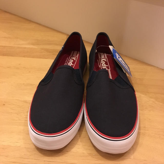 Keds(ケッズ)のzomy様専用 keds ネイビースリッポン 23cm レディースの靴/シューズ(スリッポン/モカシン)の商品写真