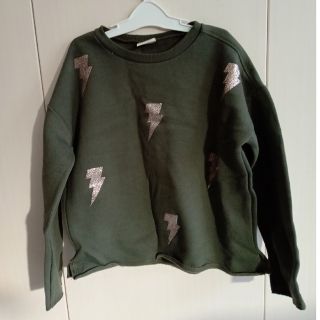 ザラキッズ(ZARA KIDS)のZARA　トレーナー　128(Tシャツ/カットソー)