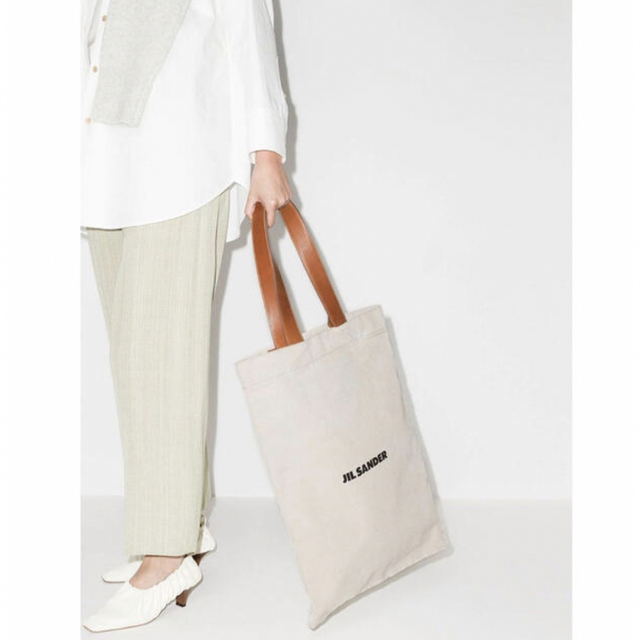 JIL SANDER/ジルサンダー フラットショッパーL トートバッグ | フリマアプリ ラクマ