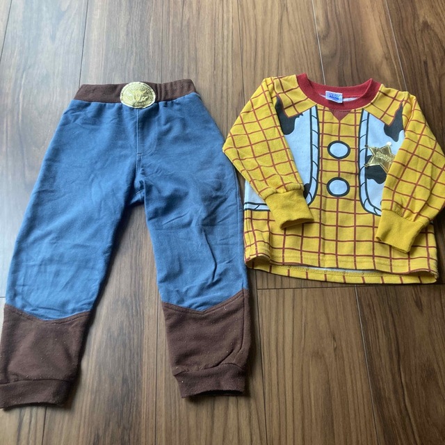 コストコ　トイストーリー　ウッディ　コスプレ キッズ/ベビー/マタニティのキッズ服男の子用(90cm~)(Tシャツ/カットソー)の商品写真