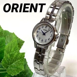 オリエント(ORIENT)の424A ORIENT オリエント レディース腕時計 電池交換済 シルバー文字盤(腕時計)