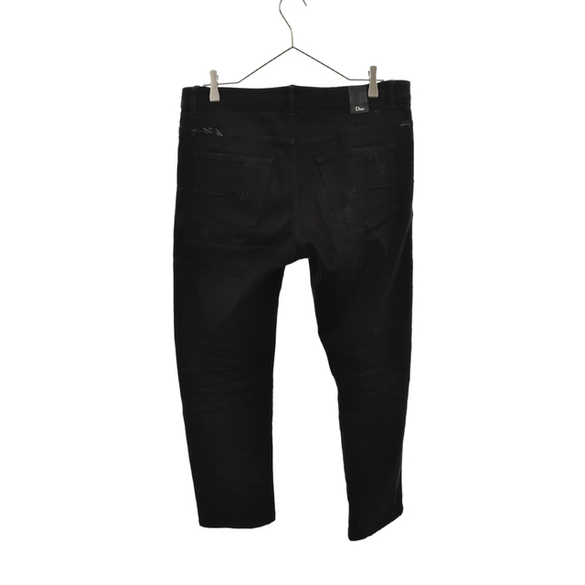 Dior HOMME ディオールオム Embellished Distressed Jeans デストロイ