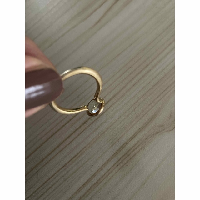 パティエラ　天然石リング　18k コーティング レディースのアクセサリー(リング(指輪))の商品写真
