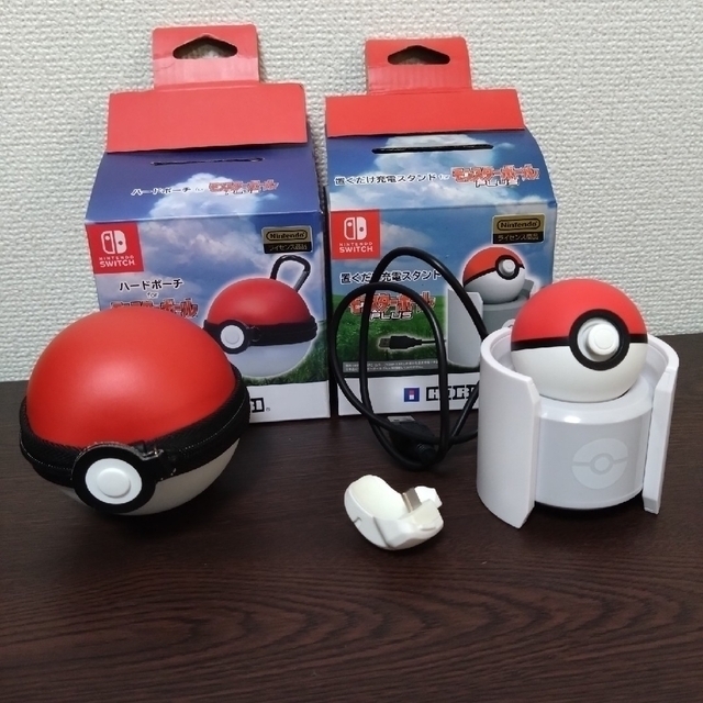 Nintendo Switch(ニンテンドースイッチ)のモンスターボールplus３点セット エンタメ/ホビーのゲームソフト/ゲーム機本体(家庭用ゲームソフト)の商品写真