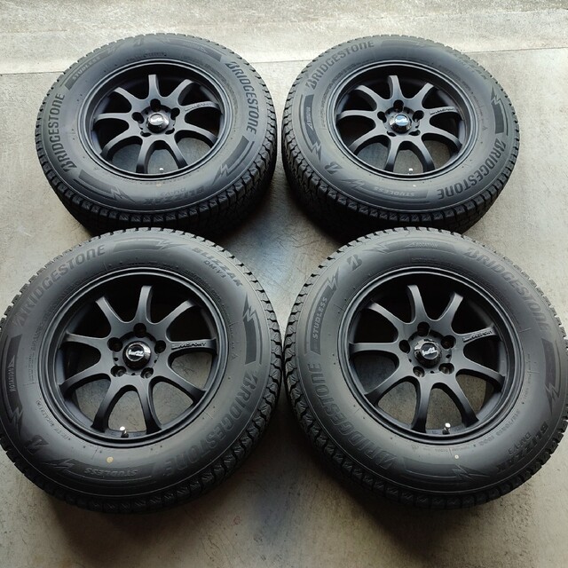 ブリザックDM-V3 215/70/16 LMSPORT マットブラック 4本