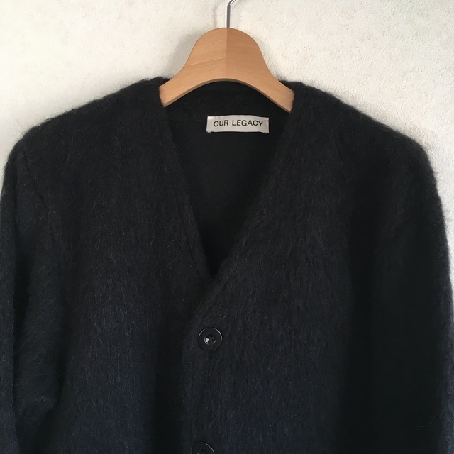 メンズour legacy Mohair CARDIGAN モヘアカーディガン 48