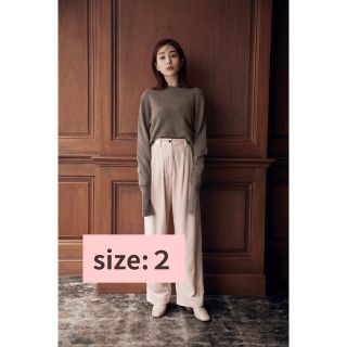 クラネ(CLANE)のMINAMI TANAKA COLOR LINE VELOR PANTS(カジュアルパンツ)