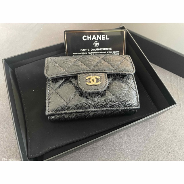 レディースCHANEL 三つ折り財布