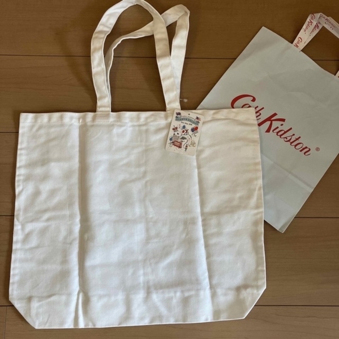 Cath Kidston(キャスキッドソン)のヘルパー様専用！CathKidston トート　ロイヤルウェディング　メーガン& レディースのバッグ(トートバッグ)の商品写真