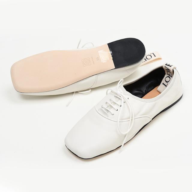 LOEWE ロエベ Soft Derby ソフトダービーフラットシューズ 37