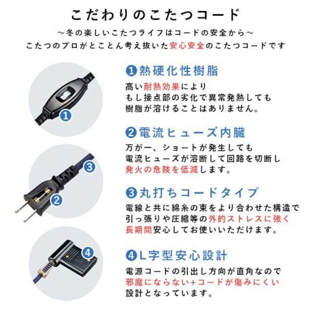 コタツ3点セット　本体　チェア　専用布団　KOS-7500WN　幅65-45cm インテリア/住まい/日用品の机/テーブル(こたつ)の商品写真