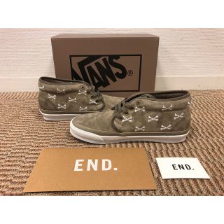 ダブルタップス(W)taps)の【新品】WTAPS×VANS OG CHUKKA LX ボーンスエードスニーカー(スニーカー)