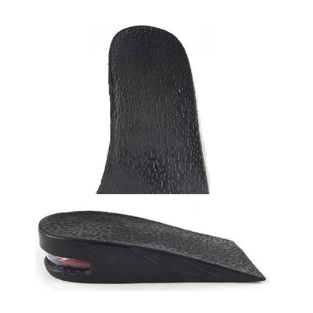 黒 3cm ハーフ型 シークレットインソール 中敷き 上げ底 厚底 インソール メンズの靴/シューズ(その他)の商品写真