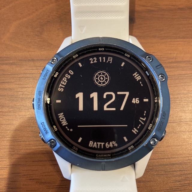 売れ筋がひ新作! GARMIN - GARMIN(ガーミン) fēnix 6 Pro Dual Power