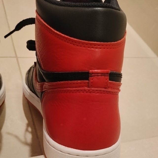 美品 Nike Jordan1 Retro High OG Bred 2016