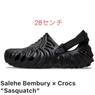 クロックス(crocs)のサレヘベンバリー　クロックス　BLACK 28センチ(サンダル)