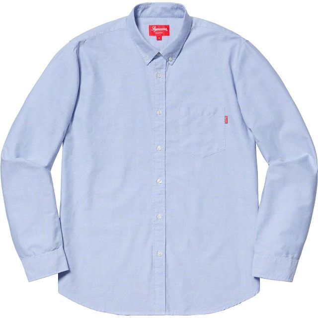 Supreme(シュプリーム)のMサイズ Supreme Oxford Shirt シャツ ライトブルー 水色 メンズのトップス(シャツ)の商品写真