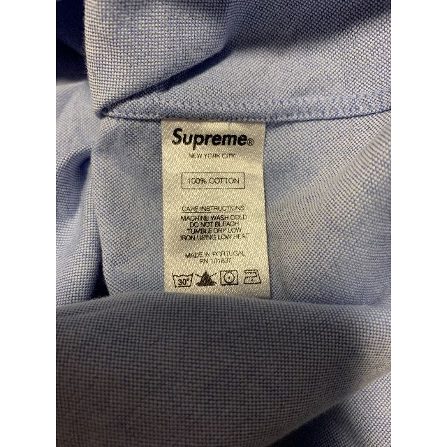 Supreme(シュプリーム)のMサイズ Supreme Oxford Shirt シャツ ライトブルー 水色 メンズのトップス(シャツ)の商品写真