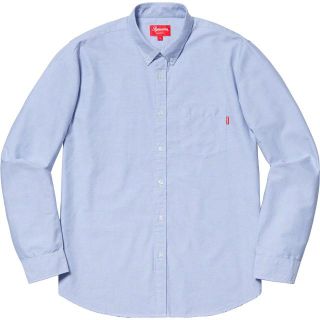 シュプリーム(Supreme)のMサイズ Supreme Oxford Shirt シャツ ライトブルー 水色(シャツ)