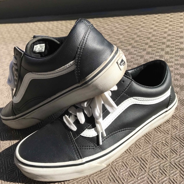 VANS OLD SKOOL ブラックレザー 29cm 【未使用】