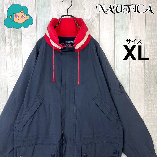 ノーティカ　NAUTICA　ヴィンテージ　マウンテンパーカー　90s　古着　XL | フリマアプリ ラクマ