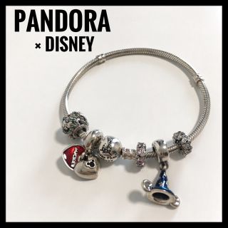 PANDORA - ディズニー 限定品 PANDORA パンドラ ブレスレット ミッキー