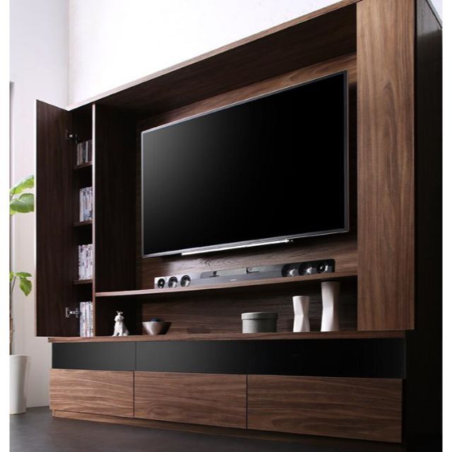 TVボード ハイタイプ 大川家具 プリマ120 ウォールナット | cprc.org.au