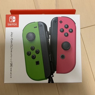ニンテンドースイッチ(Nintendo Switch)のNintendo Switch ネオングリーン　ネオンピンク　新品未使用(その他)