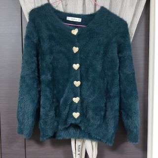 ザラ(ZARA)のZARAハートボタンカーデ(カーディガン)