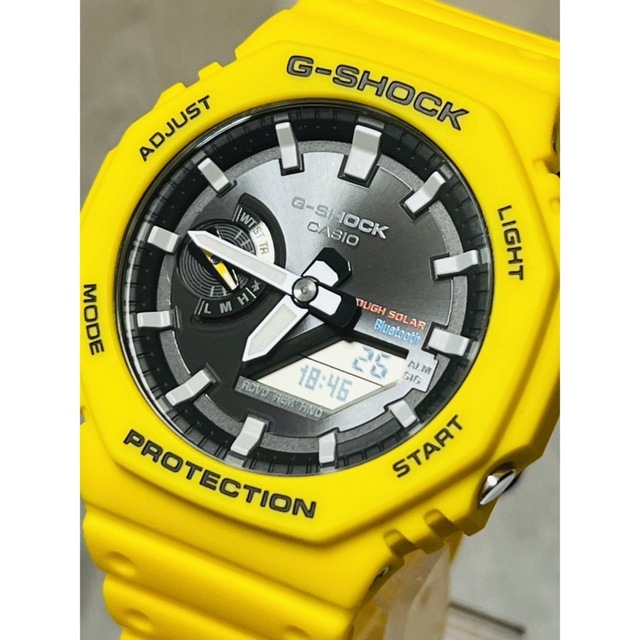 G-SHOCK(ジーショック)の新品 G-SHOCK タフソーラー イエロー GA-B2100C-9AJF メンズの時計(腕時計(アナログ))の商品写真