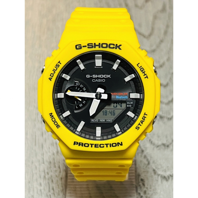 G-SHOCK(ジーショック)の新品 G-SHOCK タフソーラー イエロー GA-B2100C-9AJF メンズの時計(腕時計(アナログ))の商品写真