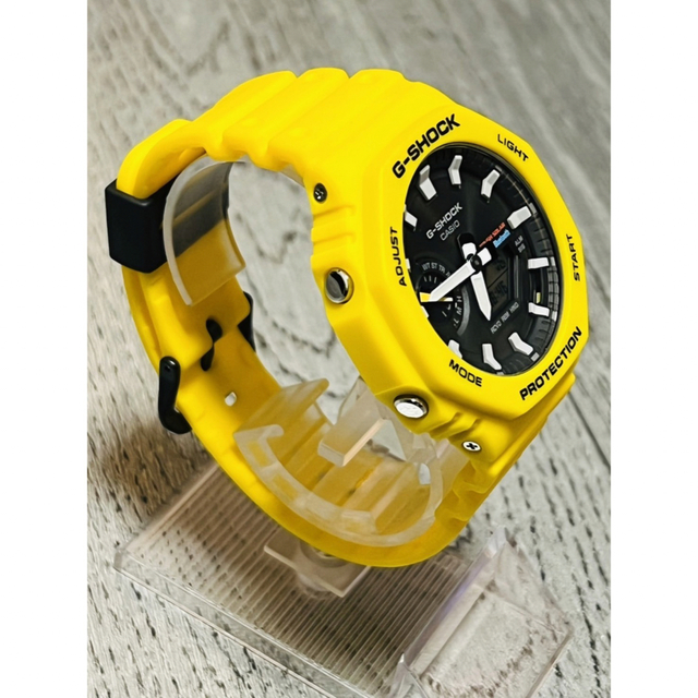 G-SHOCK(ジーショック)の新品 G-SHOCK タフソーラー イエロー GA-B2100C-9AJF メンズの時計(腕時計(アナログ))の商品写真