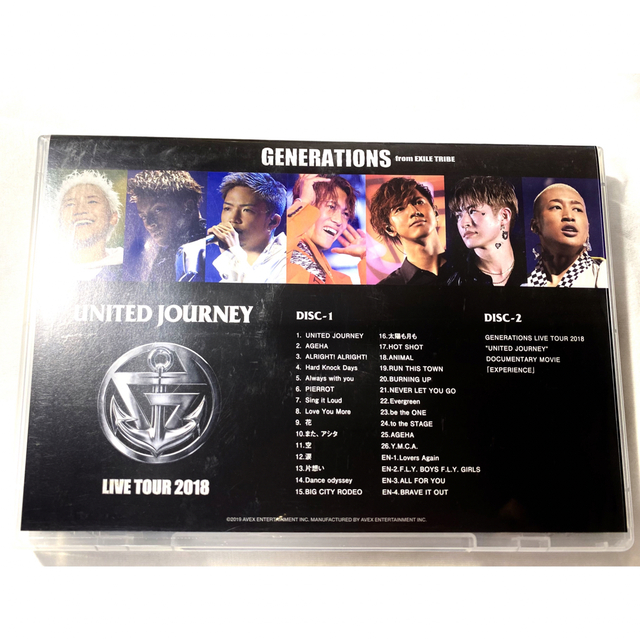 初回生産限定盤！UNITED JOURNEY DVD 2枚組 フォトブック付き エンタメ/ホビーのタレントグッズ(ミュージシャン)の商品写真