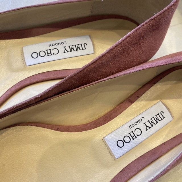 JIMMY CHOO(ジミーチュウ)のjimmy choo フラットシューズ　ジミーチュウ　37ハーフ レディースの靴/シューズ(バレエシューズ)の商品写真