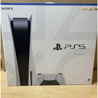 プレイステーション(PlayStation)の新品未使用　プレイステーション5 ps5 本体(家庭用ゲーム機本体)