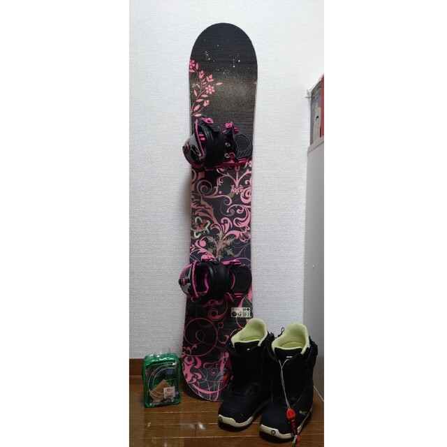かき様専用】スノーボード140cm、ビンディング、靴-